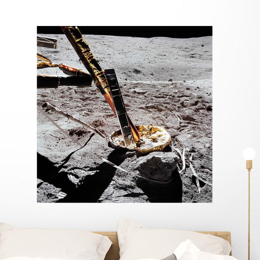 Close-up Apollo 16 Cosmic Wall Decal