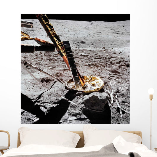 Close-up Apollo 16 Cosmic Wall Decal