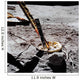 Close-up Apollo 16 Cosmic Wall Decal