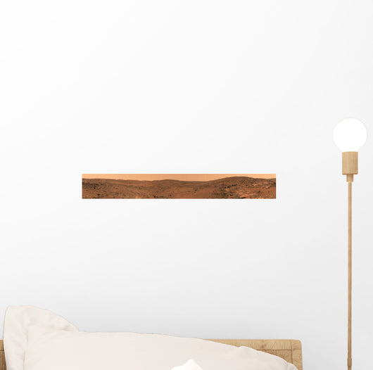 Panoramic Mars Wall Decal Design 2