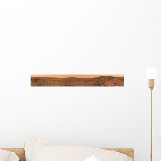 Panoramic Mars Wall Decal Design 2