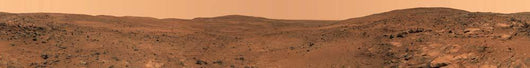 Panoramic Mars Wall Decal Design 2