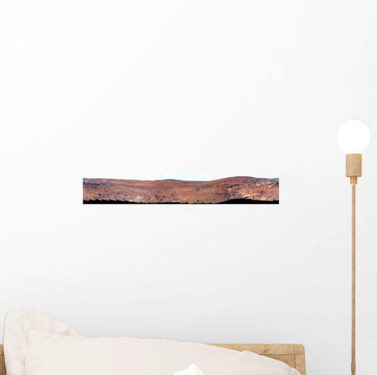 Panoramic Mars Wall Decal Design 3