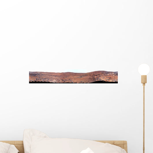 Panoramic Mars Wall Decal Design 3