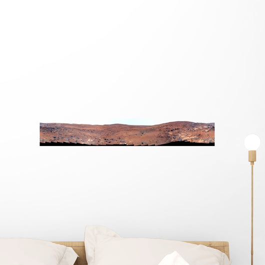 Panoramic Mars Wall Decal Design 3