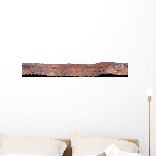 Panoramic Mars Wall Decal Design 3