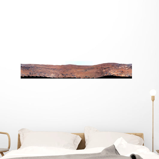 Panoramic Mars Wall Decal Design 3