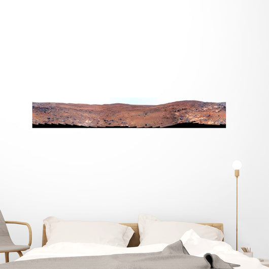 Panoramic Mars Wall Decal Design 3