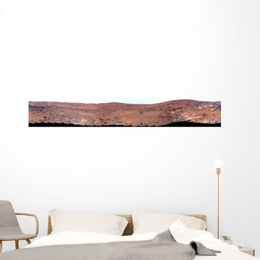 Panoramic Mars Wall Decal Design 3