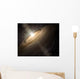 Dusty Disks Circling Star Wall Decal