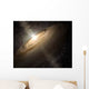 Dusty Disks Circling Star Wall Decal