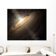 Dusty Disks Circling Star Wall Decal