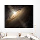 Dusty Disks Circling Star Wall Decal