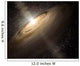 Dusty Disks Circling Star Wall Decal