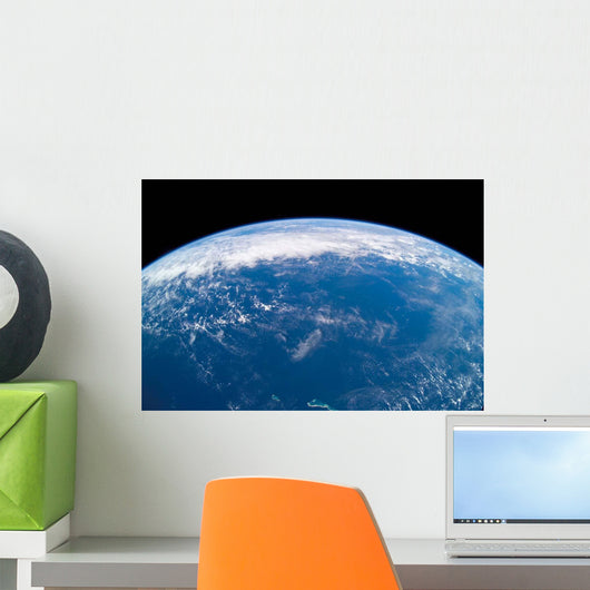 Earth's Horizon over Pacific Wall Decal