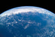 Earth's Horizon over Pacific Wall Decal