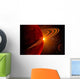 Giant Planet Orbiting Sun Wall Decal