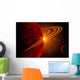 Giant Planet Orbiting Sun Wall Decal