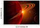 Giant Planet Orbiting Sun Wall Decal