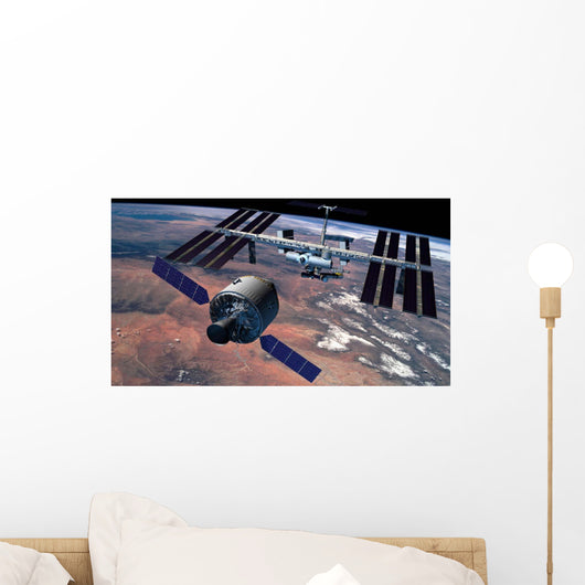 Artist's Rendition Rendezvous with Wall Decal