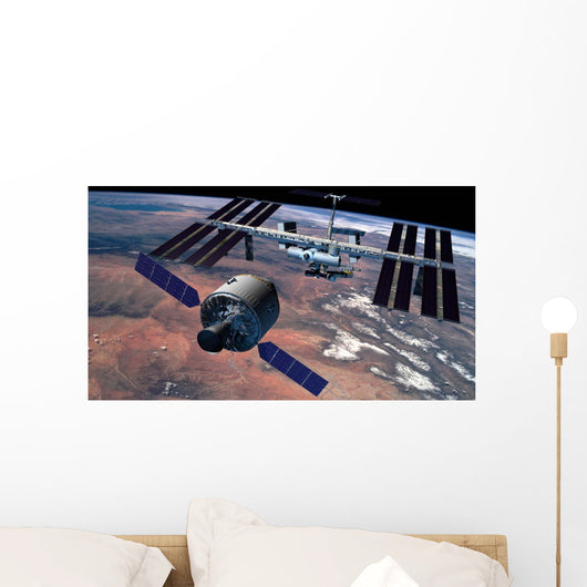 Artist's Rendition Rendezvous with Wall Decal
