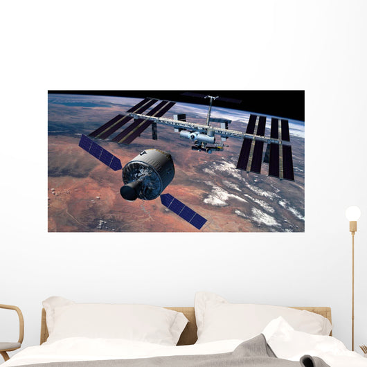 Artist's Rendition Rendezvous with Wall Decal