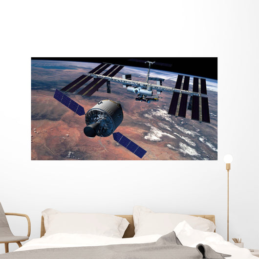 Artist's Rendition Rendezvous with Wall Decal