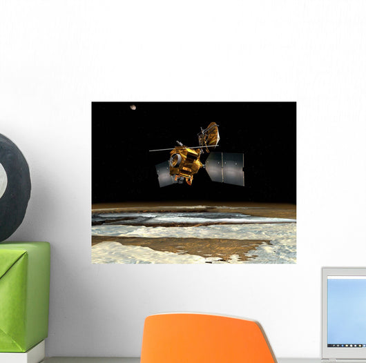 Mars Reconnaissance Orbiter Wall Decal Design 3