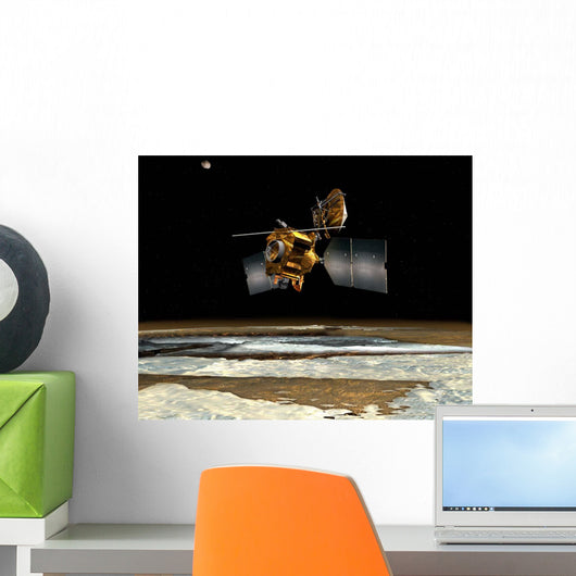 Mars Reconnaissance Orbiter Wall Decal Design 3