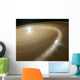 Comet Being Torn to Wall Decal
