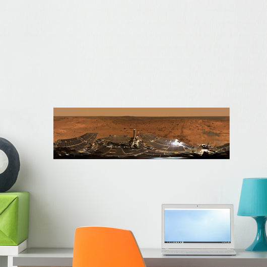 Panoramic Mars Wall Decal Design 4