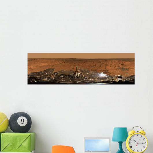 Panoramic Mars Wall Decal Design 4