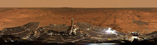 Panoramic Mars Wall Decal Design 4