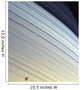 Mimas Drifts along Its Wall Decal Design 1