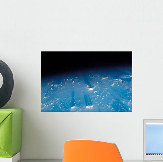 Mimas Drifts along Its Wall Decal Design 2