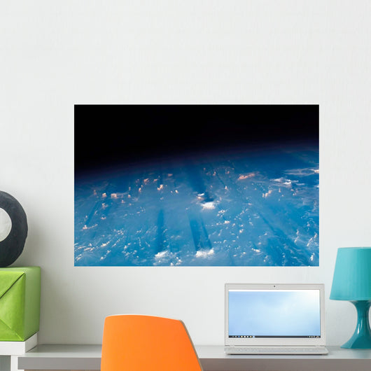 Mimas Drifts along Its Wall Decal Design 2