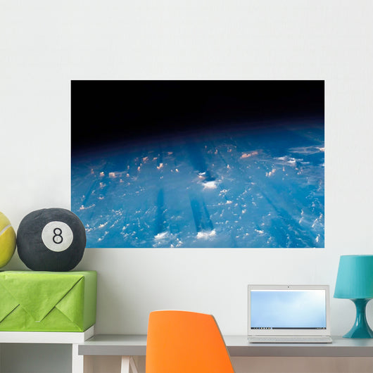 Mimas Drifts along Its Wall Decal Design 2