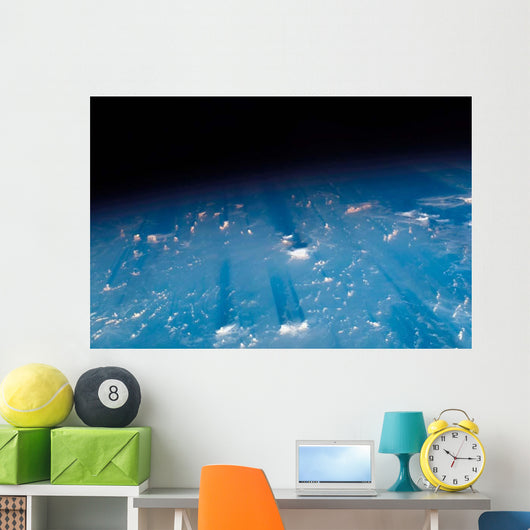 Mimas Drifts along Its Wall Decal Design 2