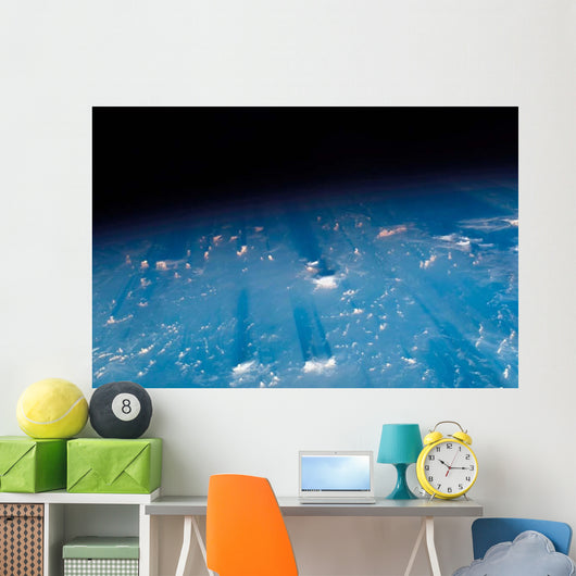 Mimas Drifts along Its Wall Decal Design 2