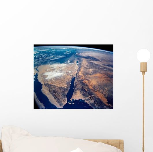 Sinai Peninsula and Dead Wall Decal