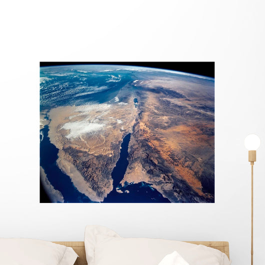 Sinai Peninsula and Dead Wall Decal