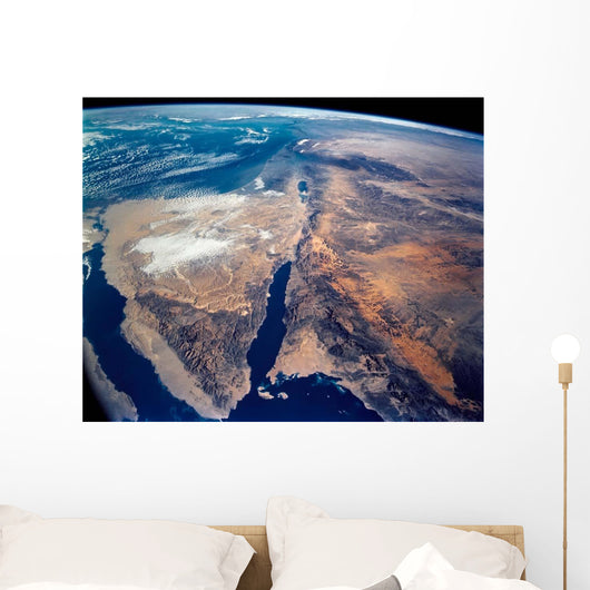 Sinai Peninsula and Dead Wall Decal