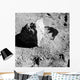 Close-up Block Lunar Surface Wall Decal