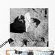 Close-up Block Lunar Surface Wall Decal