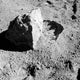 Close-up Block Lunar Surface Wall Decal