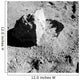 Close-up Block Lunar Surface Wall Decal