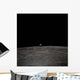 Earth Rises over Lunar Wall Decal