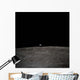 Earth Rises over Lunar Wall Decal