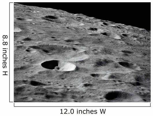 Leonove Small Lunar Crater Wall Decal