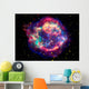 Supernova Remnant Cassiopeia Wall Decal